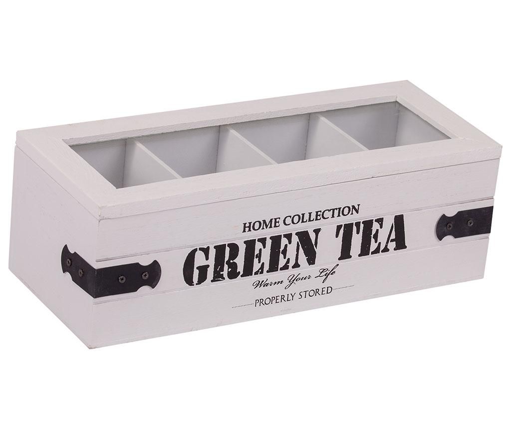 Cutie cu capac pentru ceai Green Tea