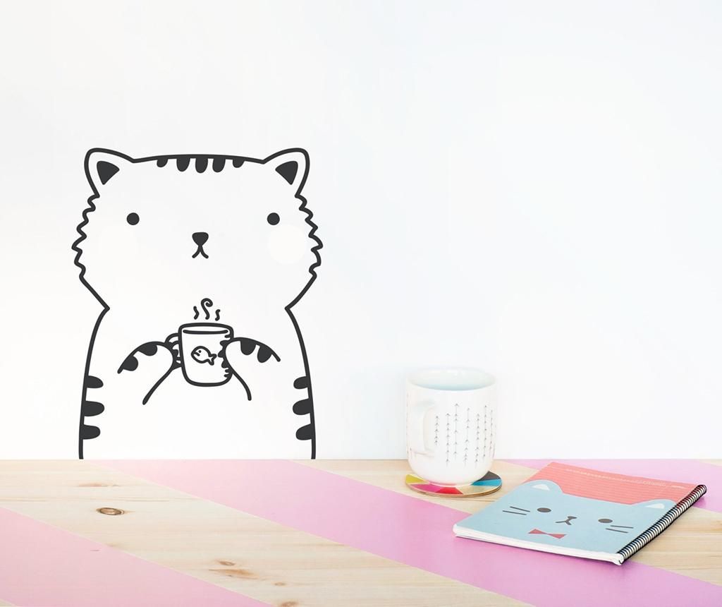 Sticker Coffee Cat