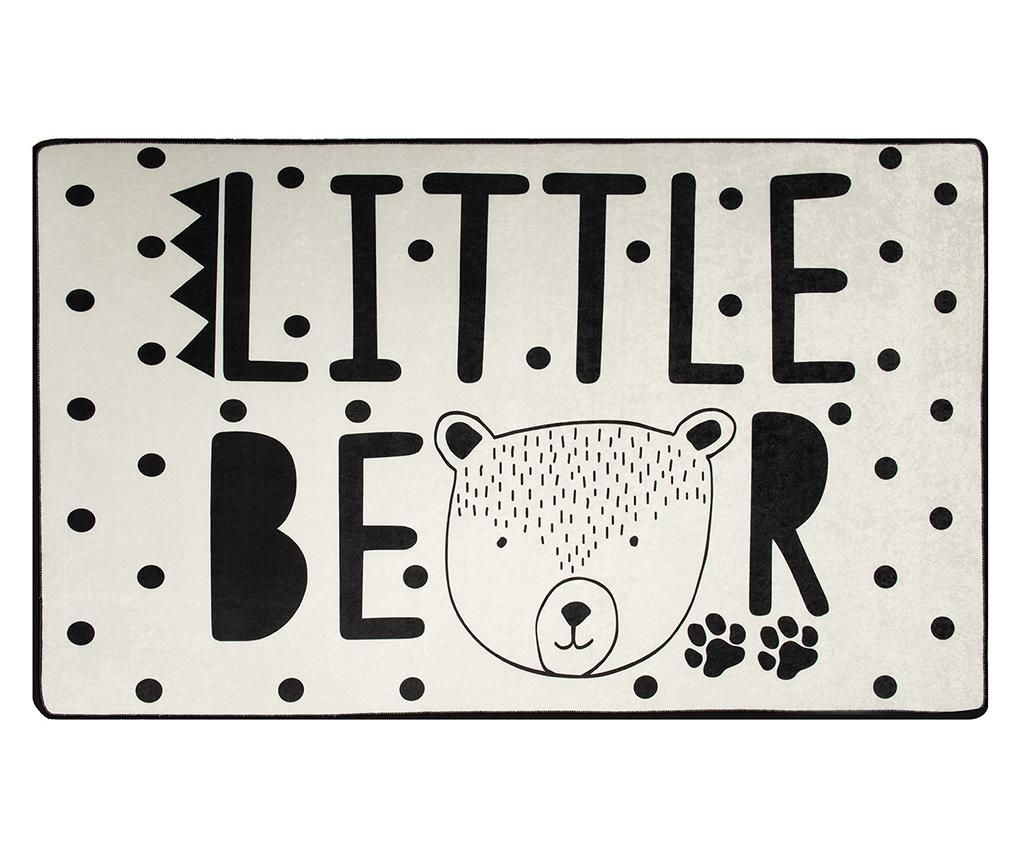 Covor Little Bear White 140x190 cm - Chilai, Alb