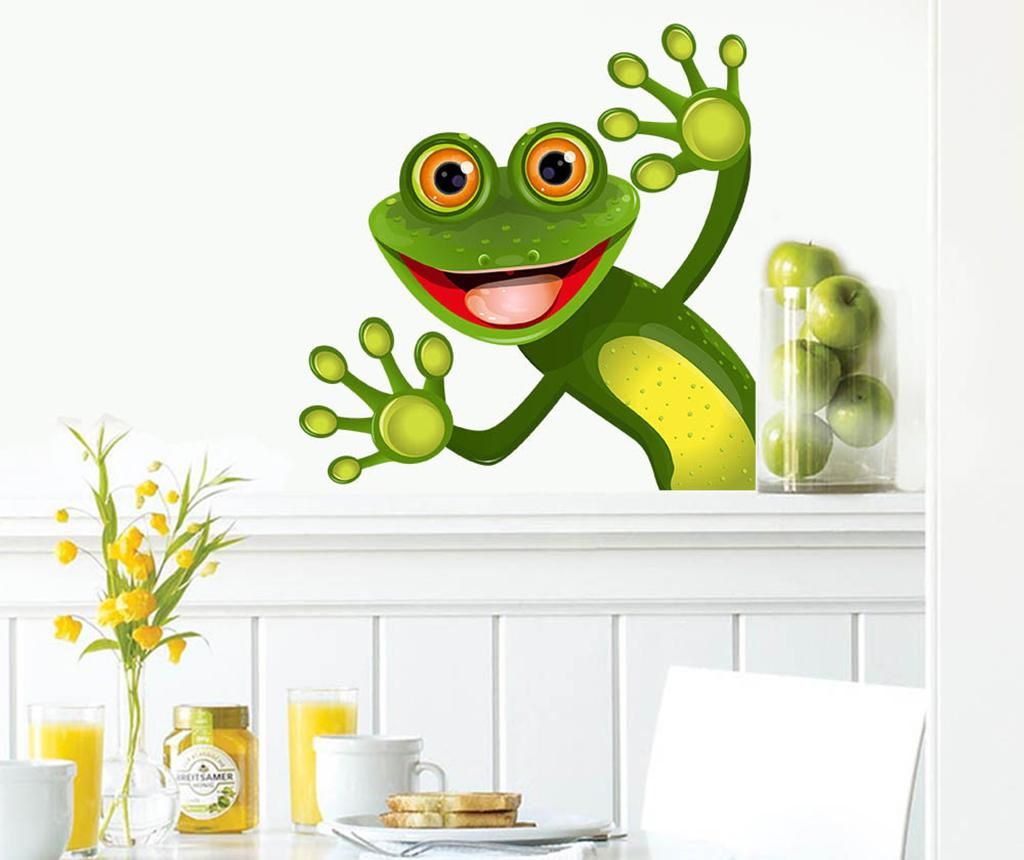 Sticker Frog – Evila Originals, Verde