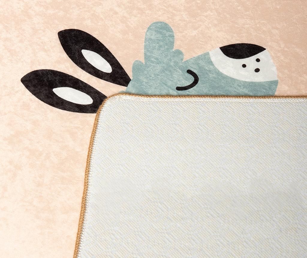 covor, copii, lama, cactusi, culori, pastelate