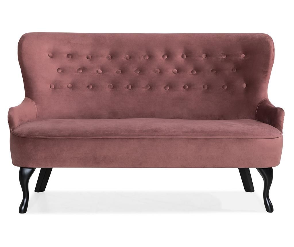 Sofa diYana Soft Rust Pink 3H vivre.ro