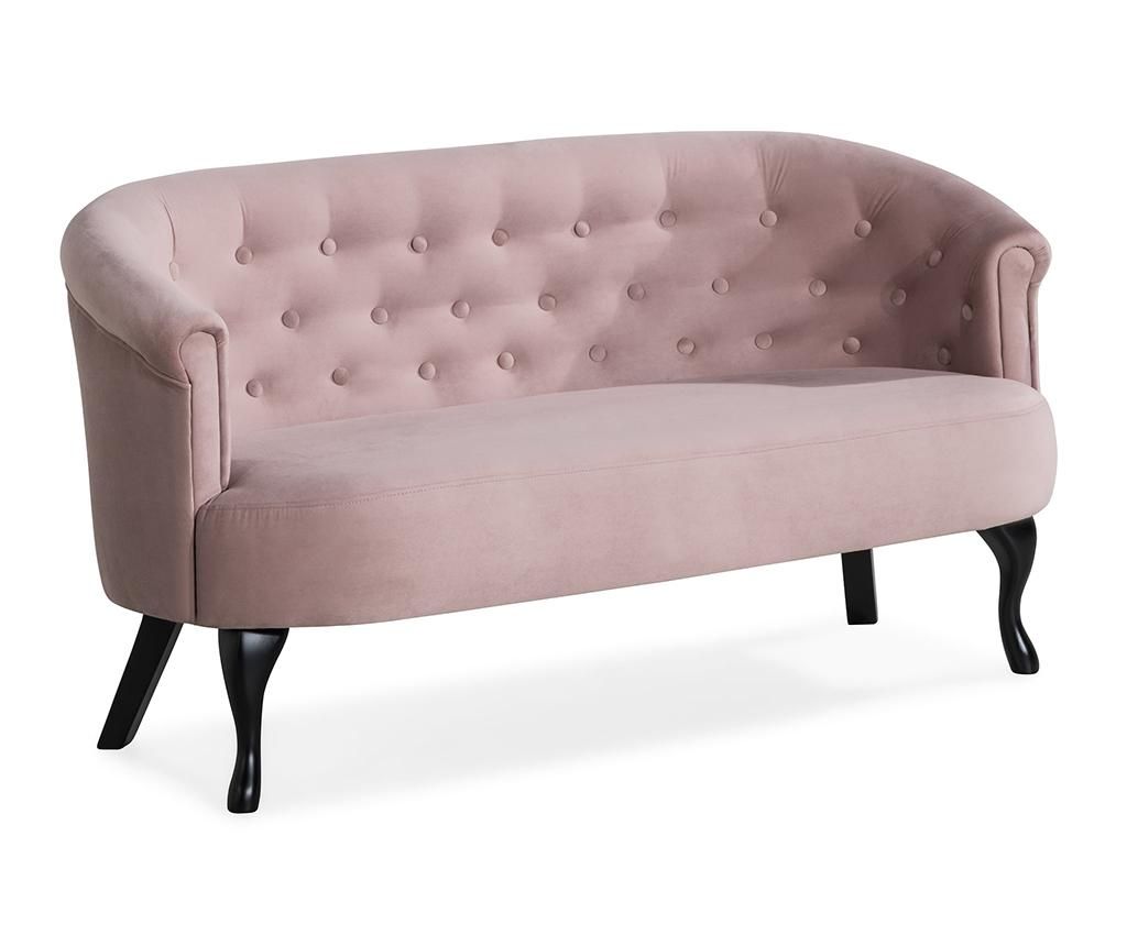 Sofa Kalatzerka, Madalina Light Pink, roz deschis - Kalatzerka, Roz