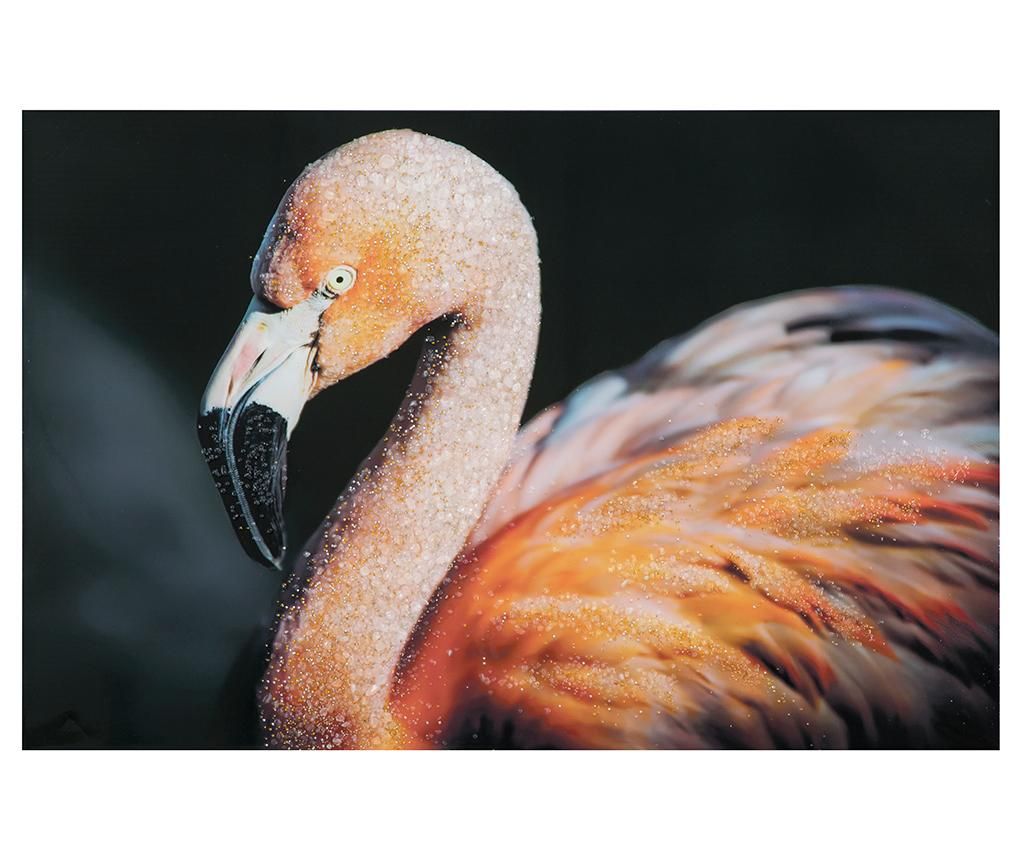 Tablou Flamingo Two 80×120 cm – Mauro Ferretti, Multicolor Mauro Ferretti