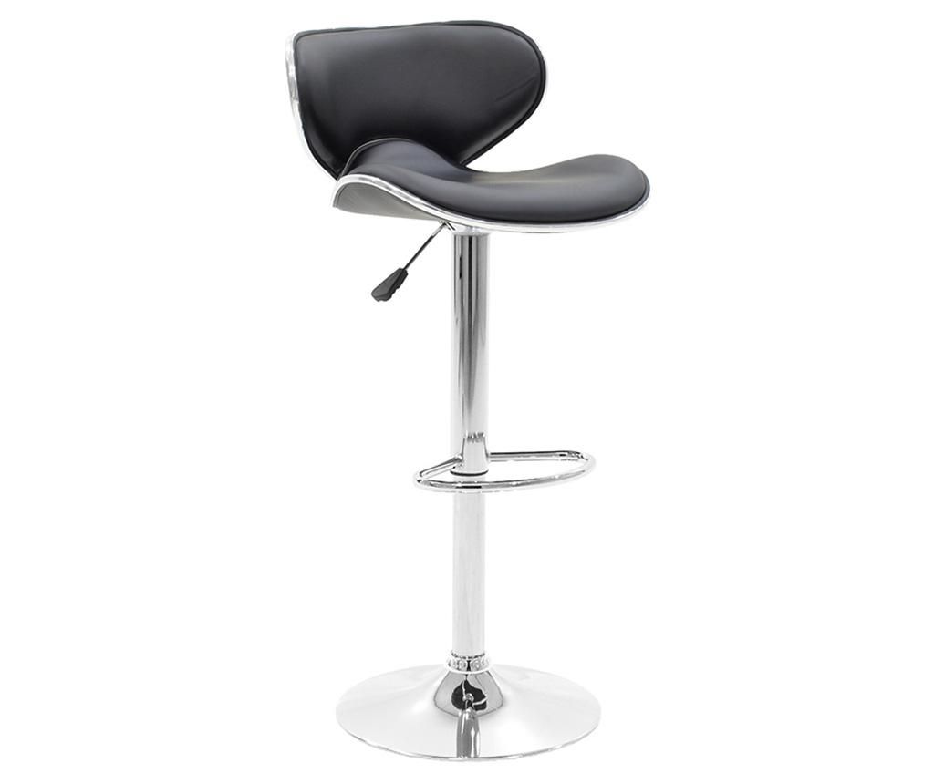 Scaun de bar Butterfly Black - PAKOWORLD, Negru