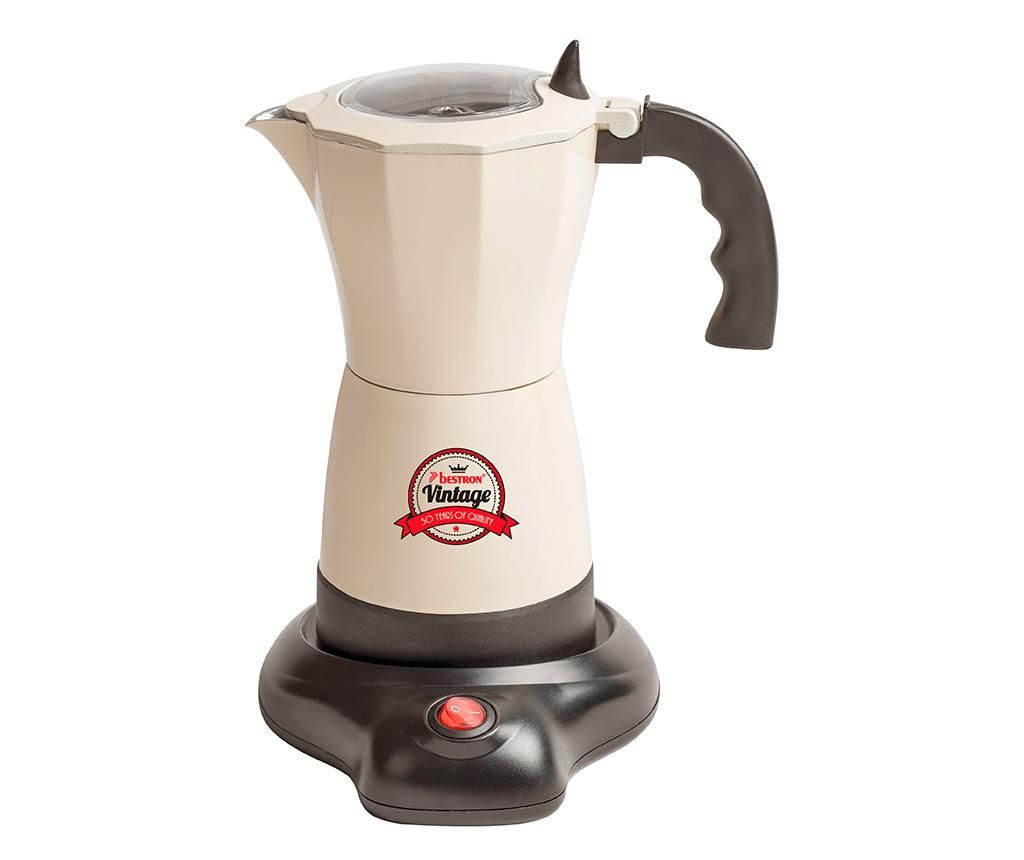 Cafetiera electrica Vintage Cream - Bestron, Crem