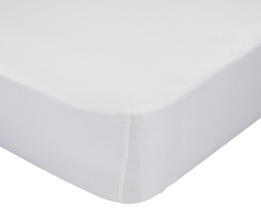 Cearsaf de pat cu elastic Good Night White 140x200 cm