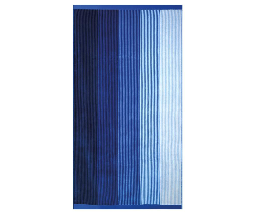 Prosop de plaja Blue Stripe 90x170 cm