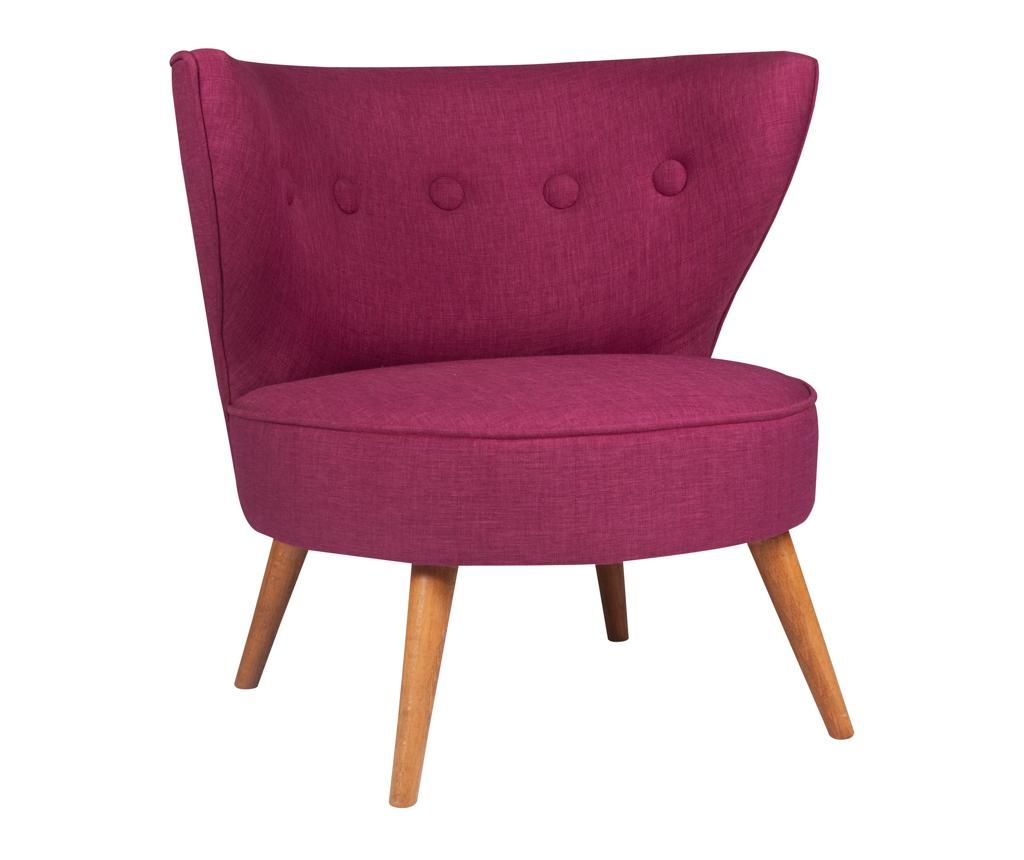 Fotoliu Ze10 Design, Patrica Purple, 80x74x76 cm - Ze10 Design, Mov