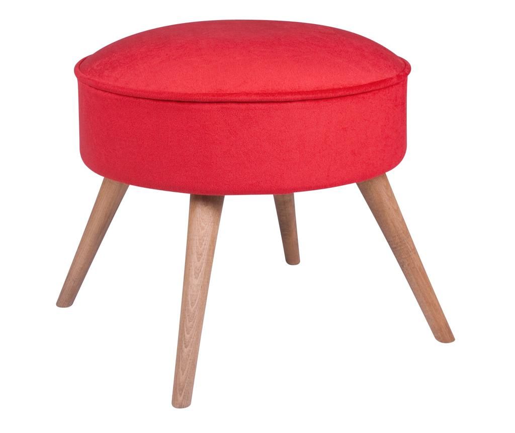 Scaunel Ze10 Design, Boyce Red, 45x45x41 cm - Ze10 Design, Rosu