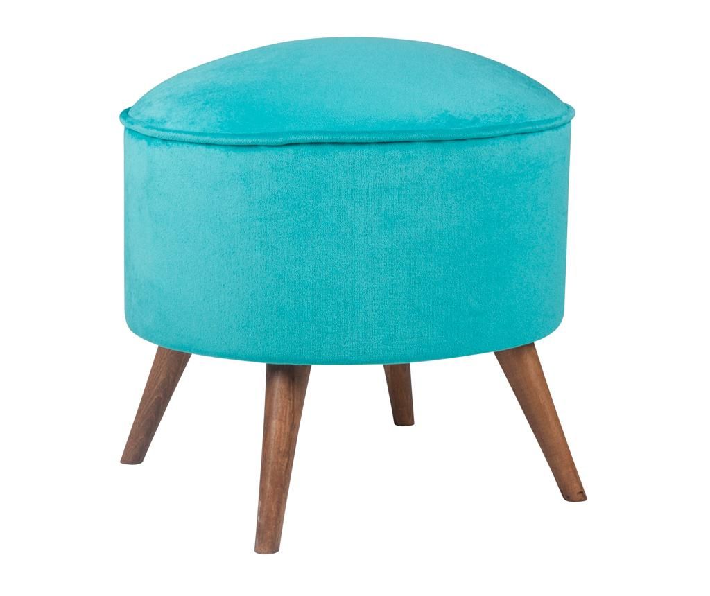 Scaunel Ze10 Design, Buena Park Turquoise, 45x45x41 cm - Ze10 Design, Albastru