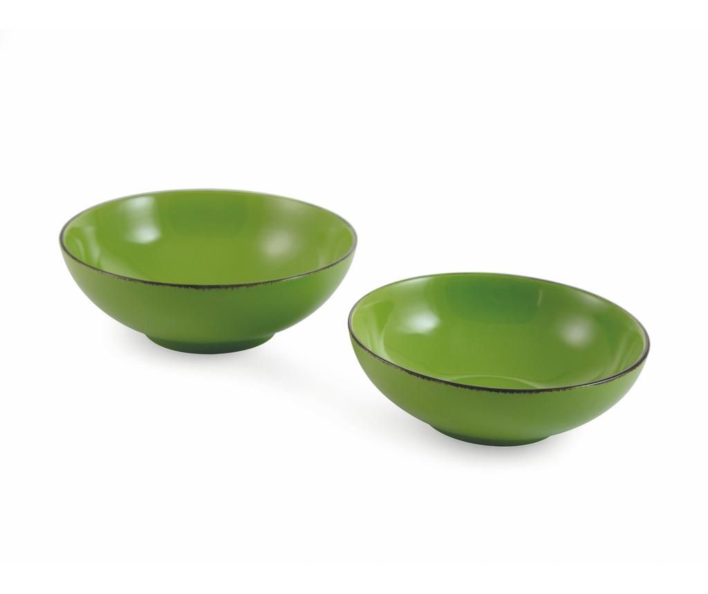 Set 2 boluri pentru salata Baita Green - Villa D\'Este, Verde