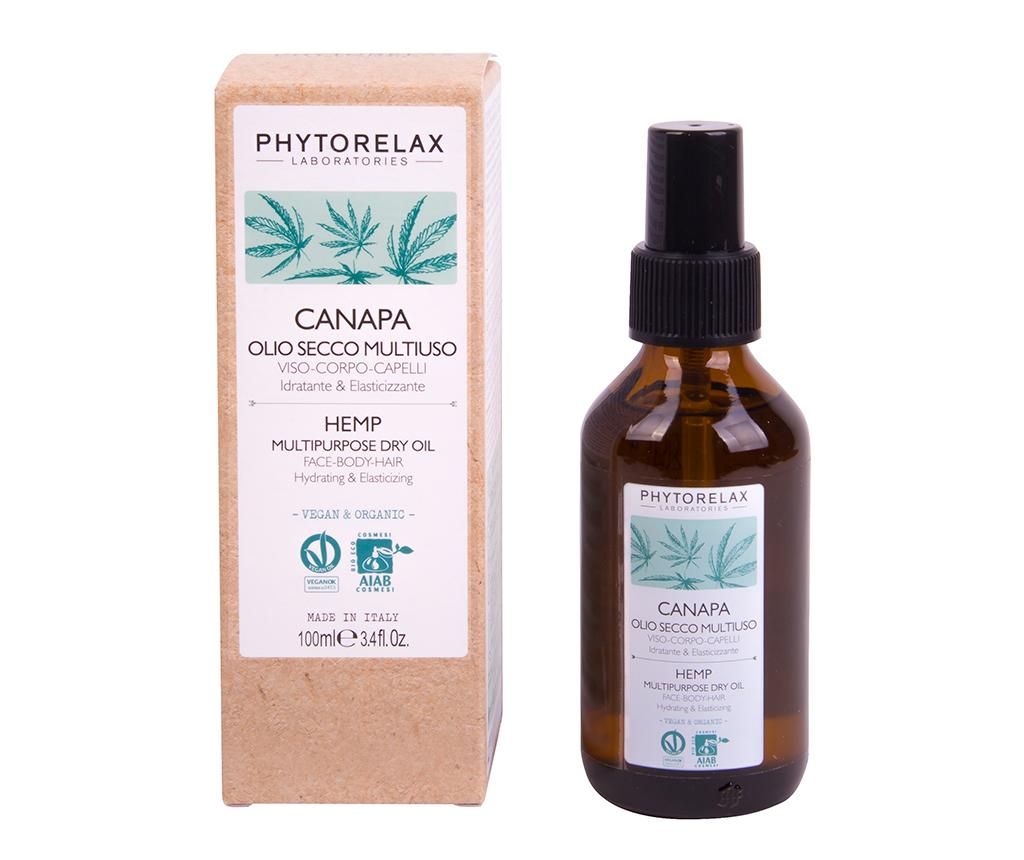 Ulei hidratant pentru corp si par Phytorelax Canapa 100 ml - Phytorelax
