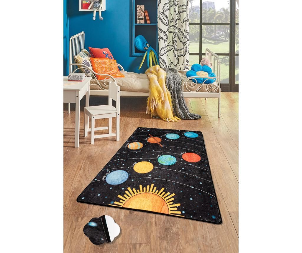 covor, copii, planete, sistem solar, jupiter, uranus, soare