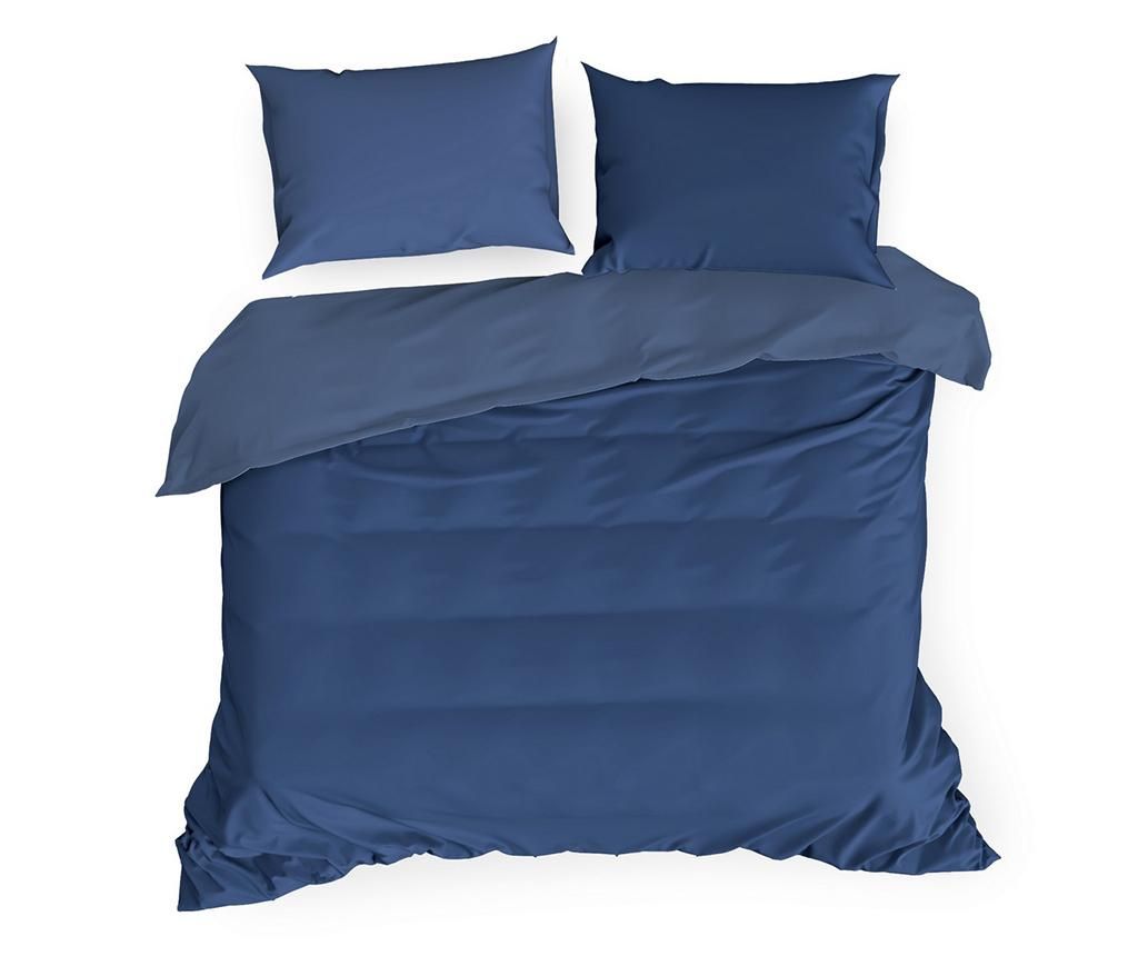 Set de pat Double Extra Nova Blue – Eurofirany, Albastru Eurofirany