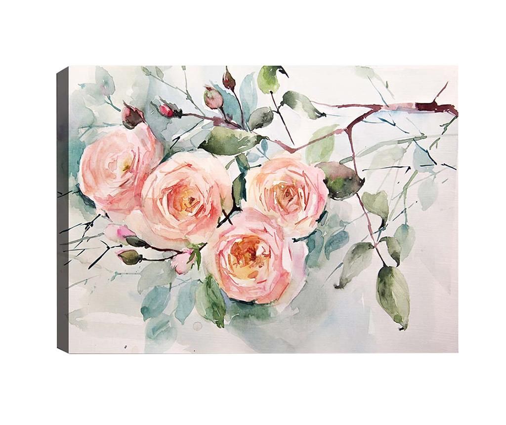 Tablou Rose Tree 40x60cm - Tablo Center, Multicolor