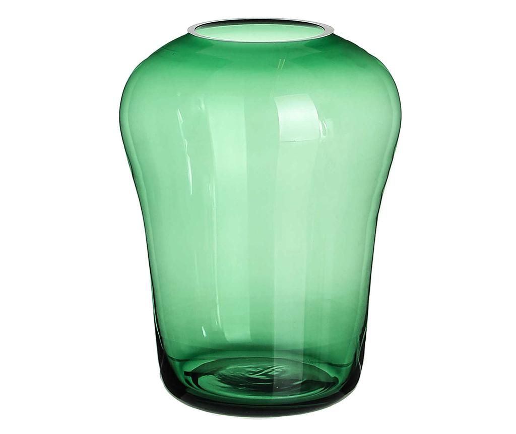 Vaza Ixia, Allen Wide Top Green, sticla, 18x18x20 cm – Ixia, Verde Ixia imagine 2022