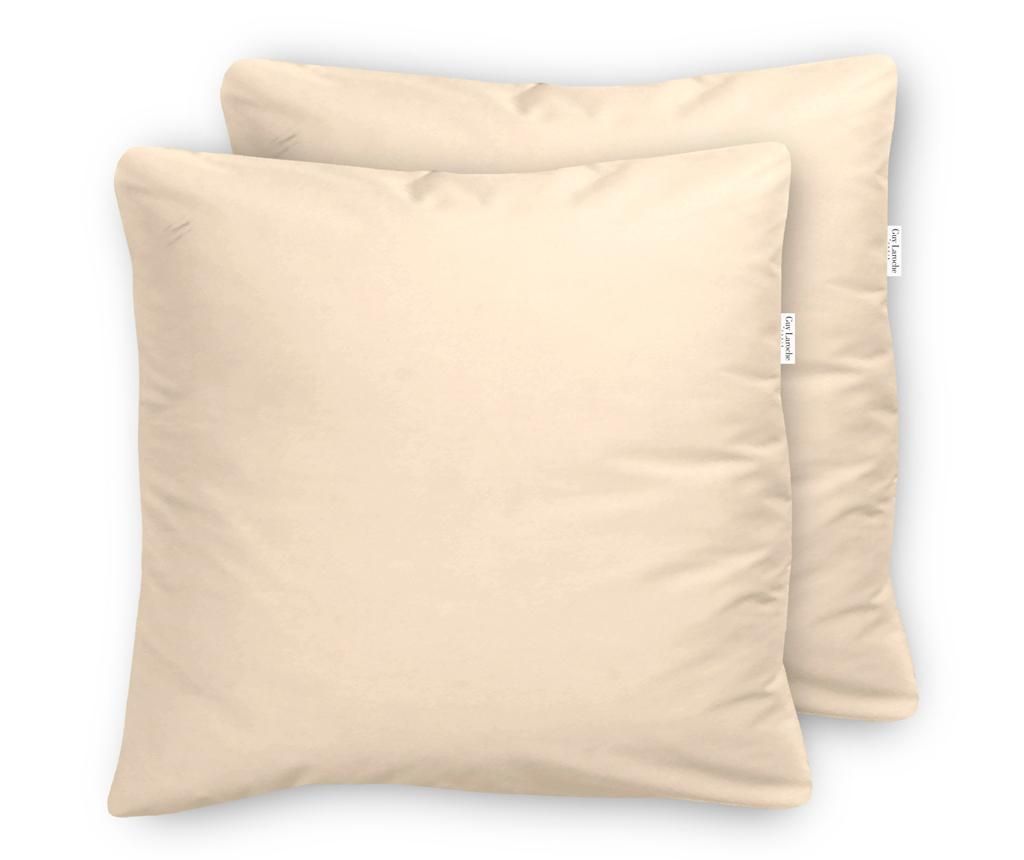 Set 2 fete de perna Percale Pure Cream - Guy Laroche Home, Crem