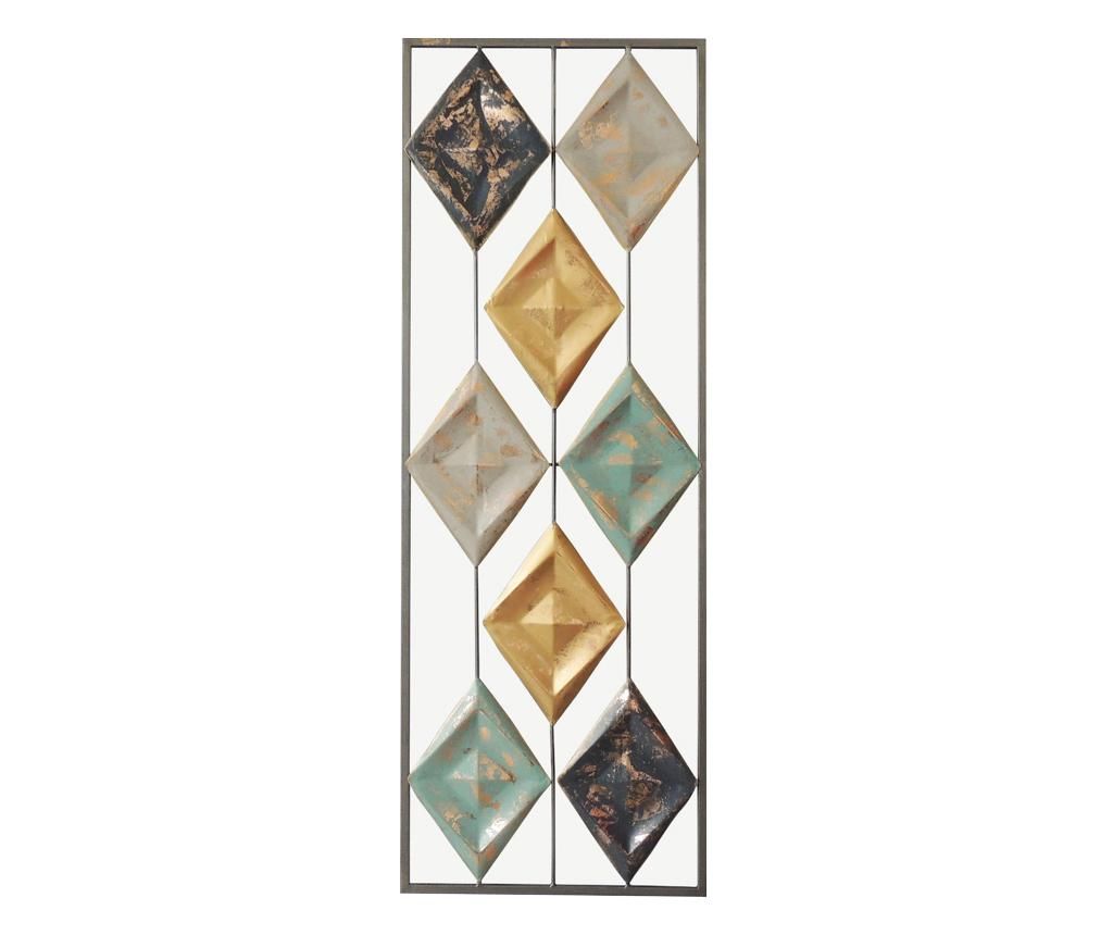 Decoratiune de perete Rhombus Rain - Baroni Home, Multicolor imagine