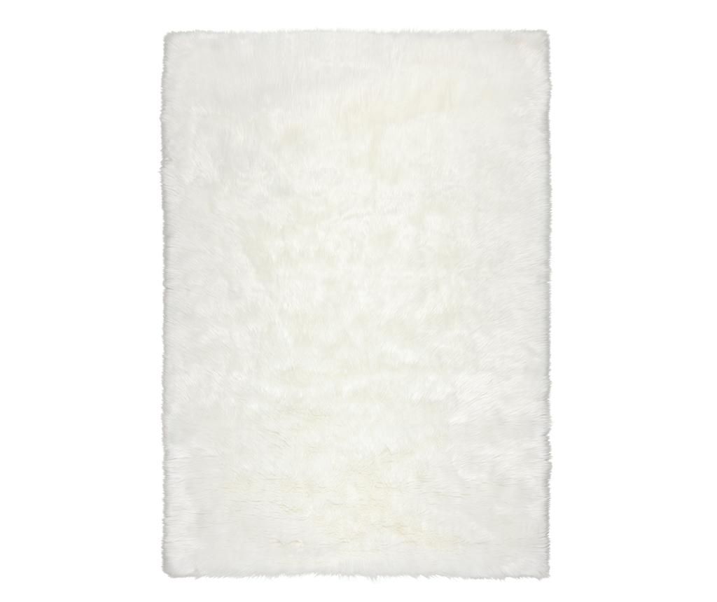 Covor Flair Rugs, Sheepskin Faux Ivory, 80×150 cm, fibre acrilice, alb fildes – Flair Rugs, Alb Flair Rugs imagine reduceri 2022