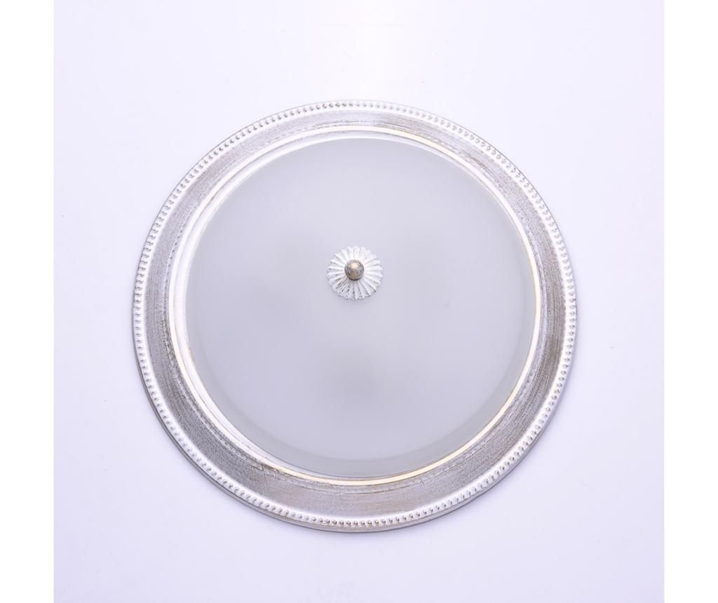 Plafoniera Classic Lighting, Ariadna, aluminiu, 37x37x14 cm - Classic Lighting, Alb