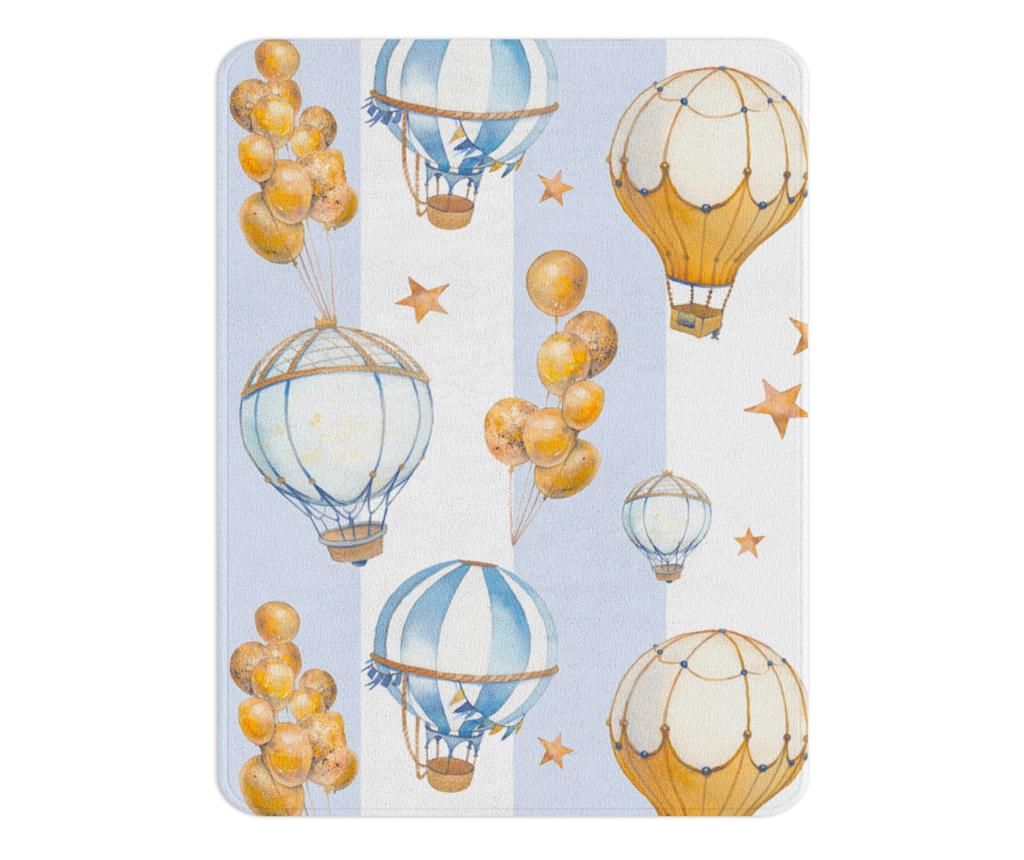 Covor Oyo Kids, Baloons in the Air, 100×140 cm, poliester, multicolor – Oyo Kids, Multicolor Oyo Kids pret redus