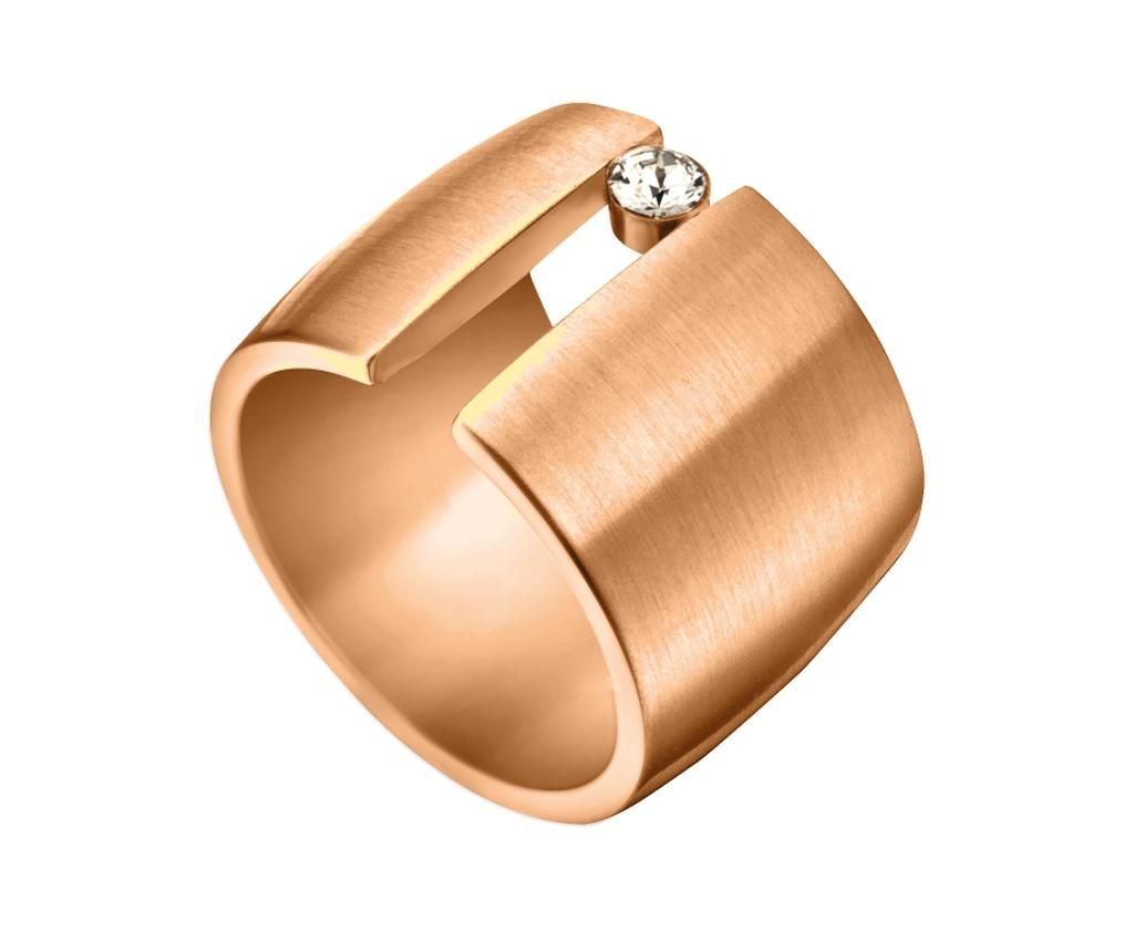 Inel Esprit Vivianne Rose Gold Tone 17 mm