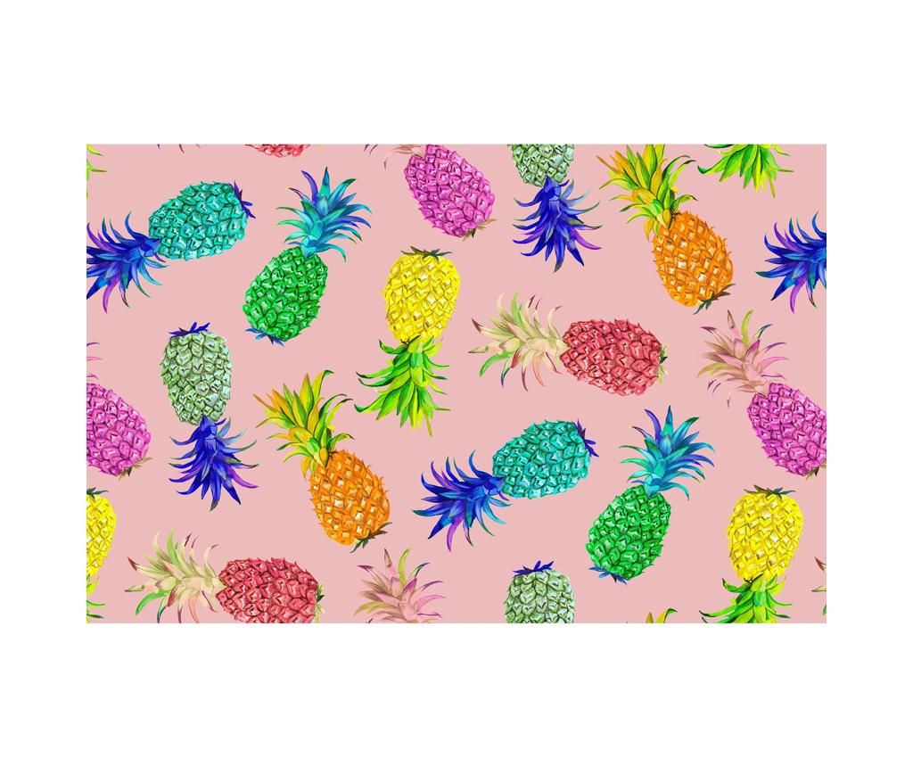 Suport farfurie Folie Ananas Rose 30x44 cm