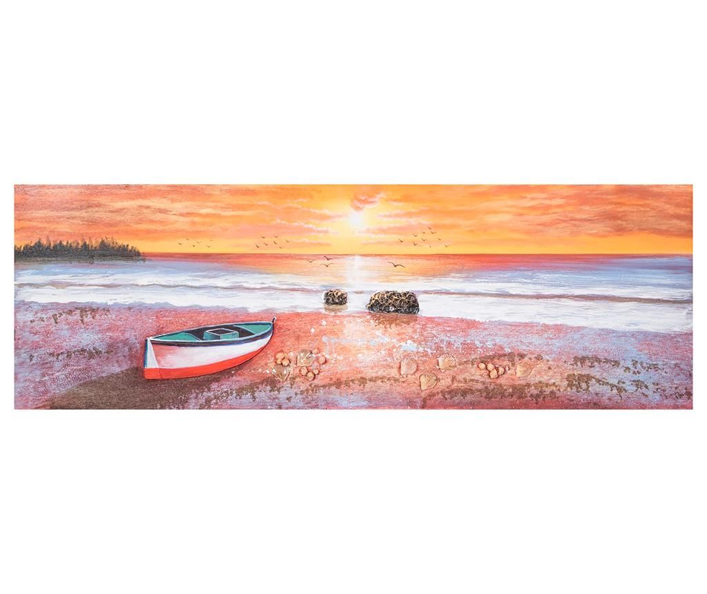 Tablou Sunset 50x150 cm - Eurofirany, Multicolor