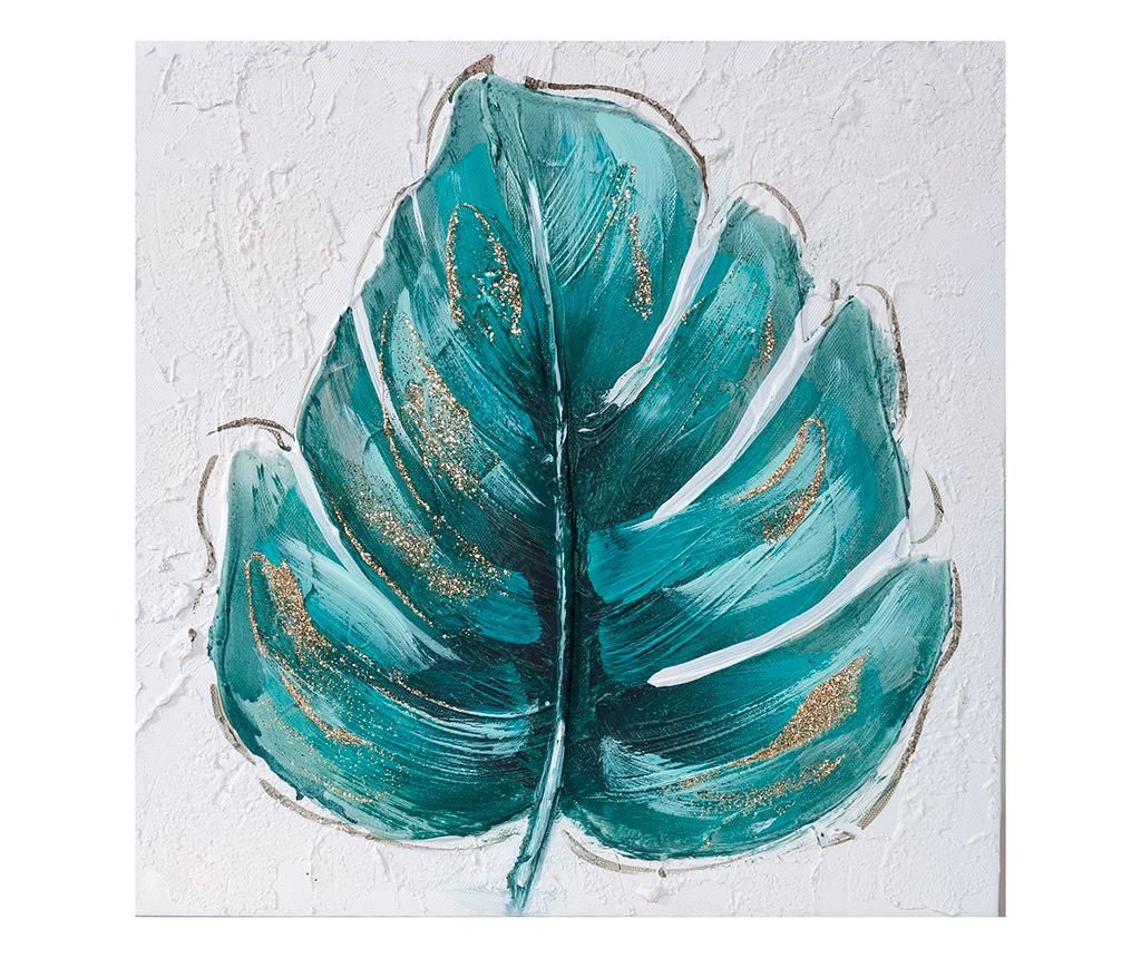 Tablou Philodendron Glow 30x30 cm - Eurofirany, Multicolor