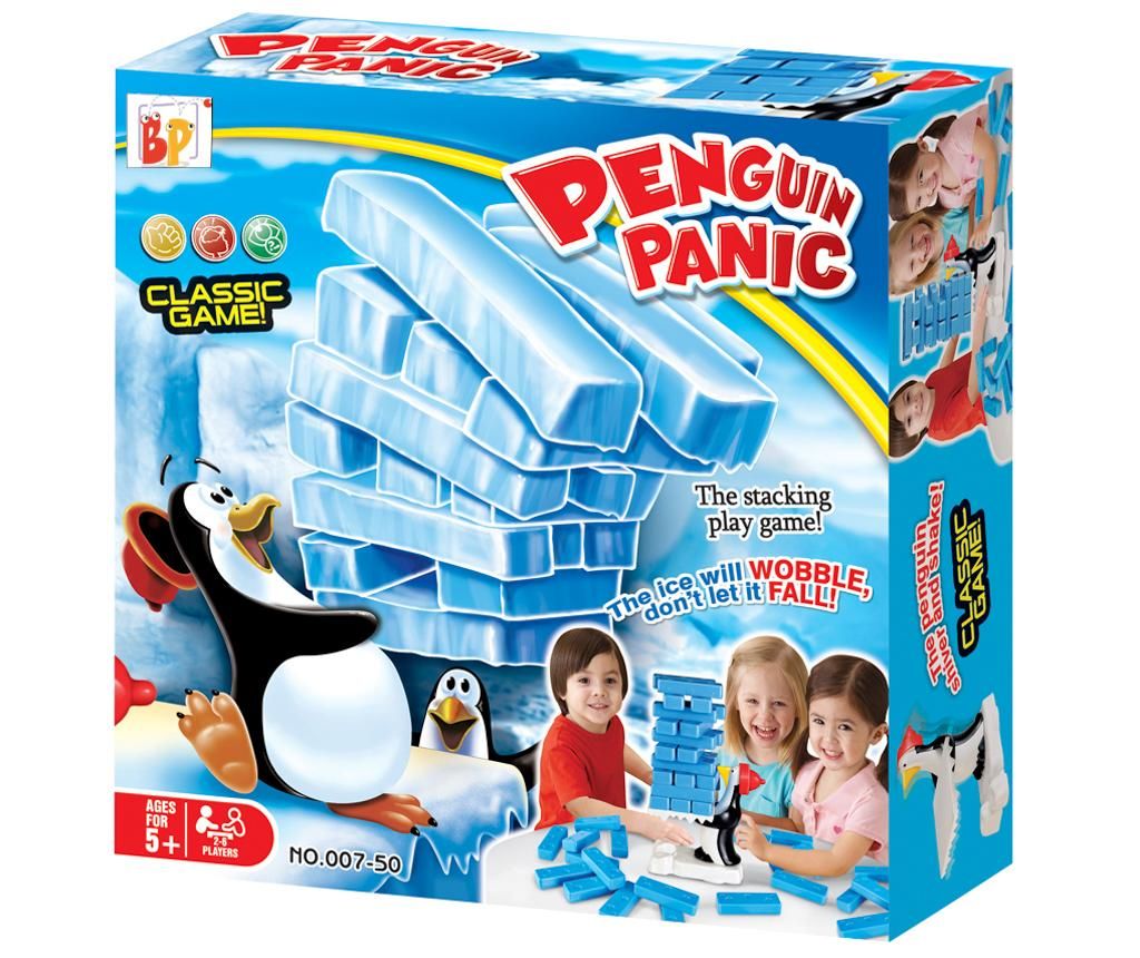 Joc de indemanare Penguins Swing Building Blocks - Juguetes BP, Multicolor - 2