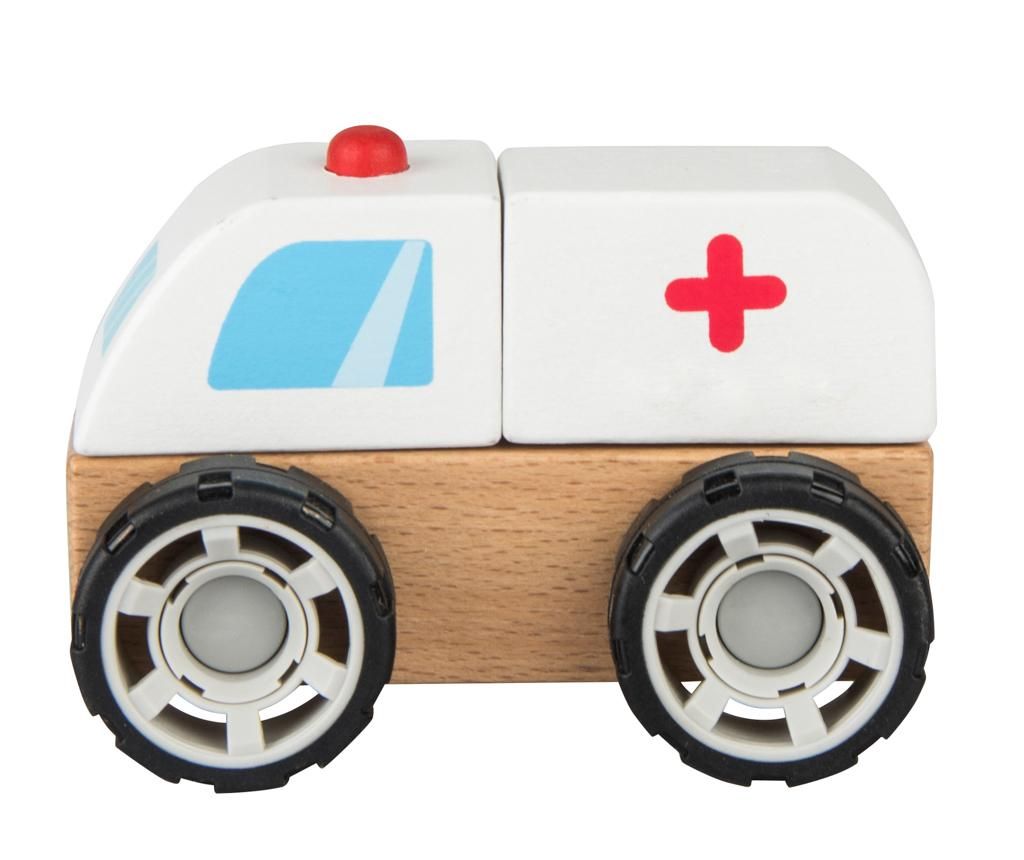 Jucarie in forma de masina Ambulance – Juguetes BP, Multicolor Juguetes BP