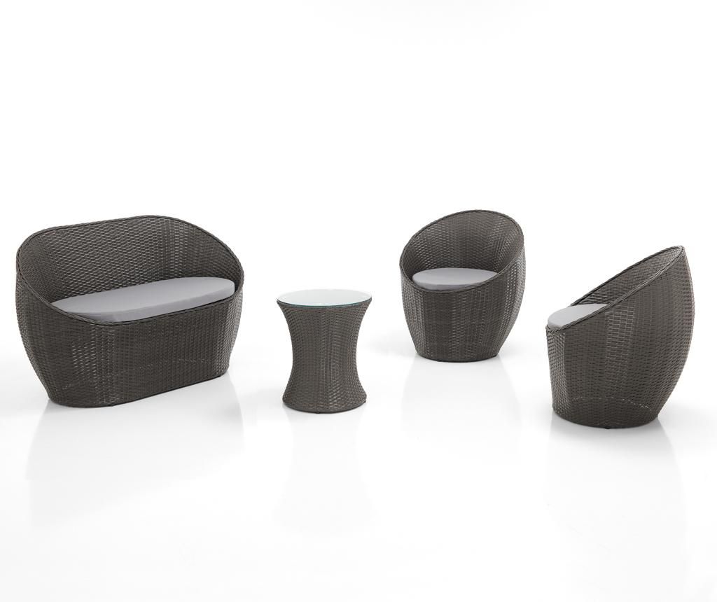 Set mobilier pentru exterior 4 piese Favignana