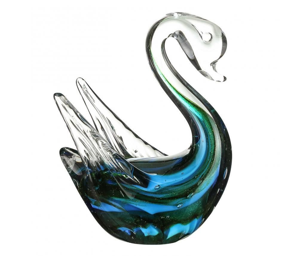 Decoratiune Ixia, Swan, sticla, 9x4x11 cm – Ixia, Multicolor Ixia imagine 2022