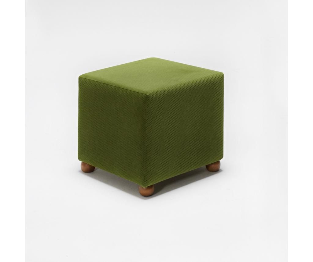 Taburet Balcab Home, Ramma Green, 40x40x40 cm - Balcab Home