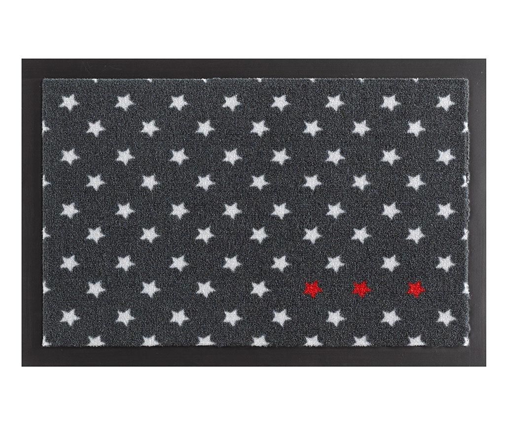 Covoras de intrare Hanse Home, Printy Stars Anthracite Red White, 40×60 cm, multicolor – Hanse Home, Multicolor Hanse Home