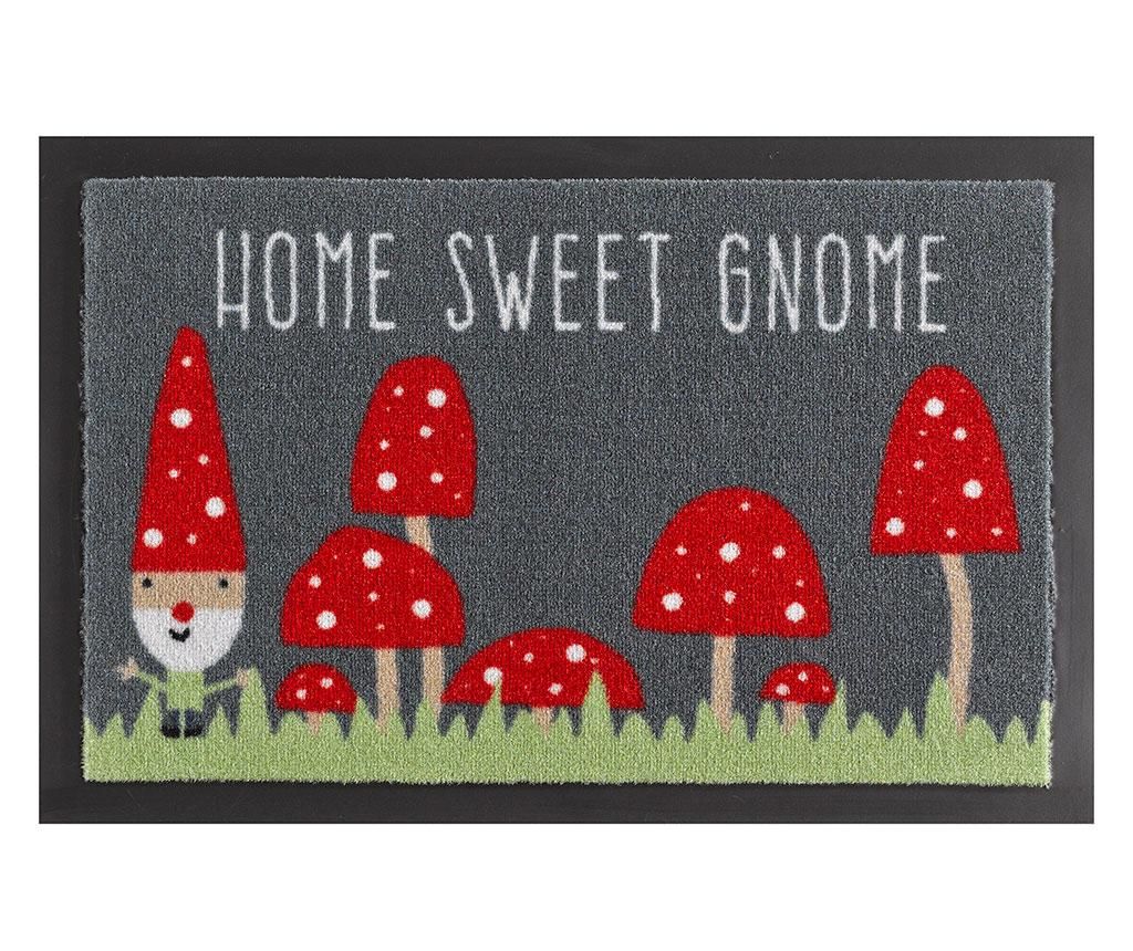 Covoras de intrare Printy Mushy Grey Red 40x60 cm - Hanse Home, Multicolor