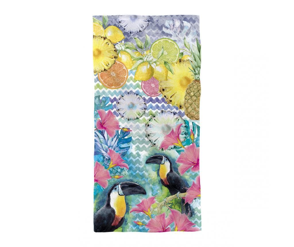 Prosop de plaja Light Melody Toucans 80x160 cm