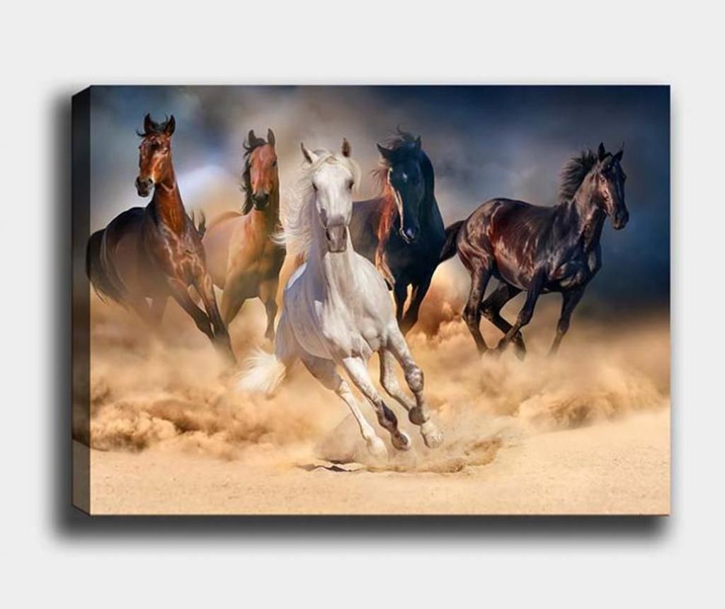 Tablou Horse 50x70 cm - Tablo Center, Multicolor