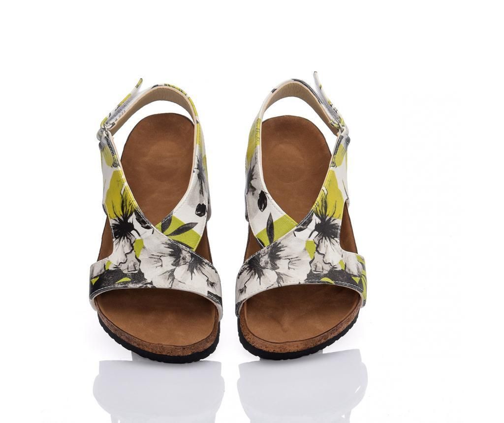 Sandale dama Blossom 38 – CELLA, Multicolor CELLA
