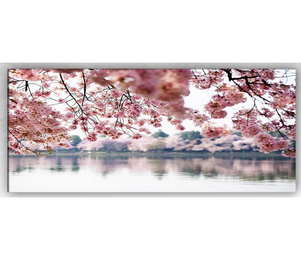 Tablou Tablo Center, Cherry Blossom, canvas din bumbac, 60×140 cm – Tablo Center, Multicolor Tablo Center