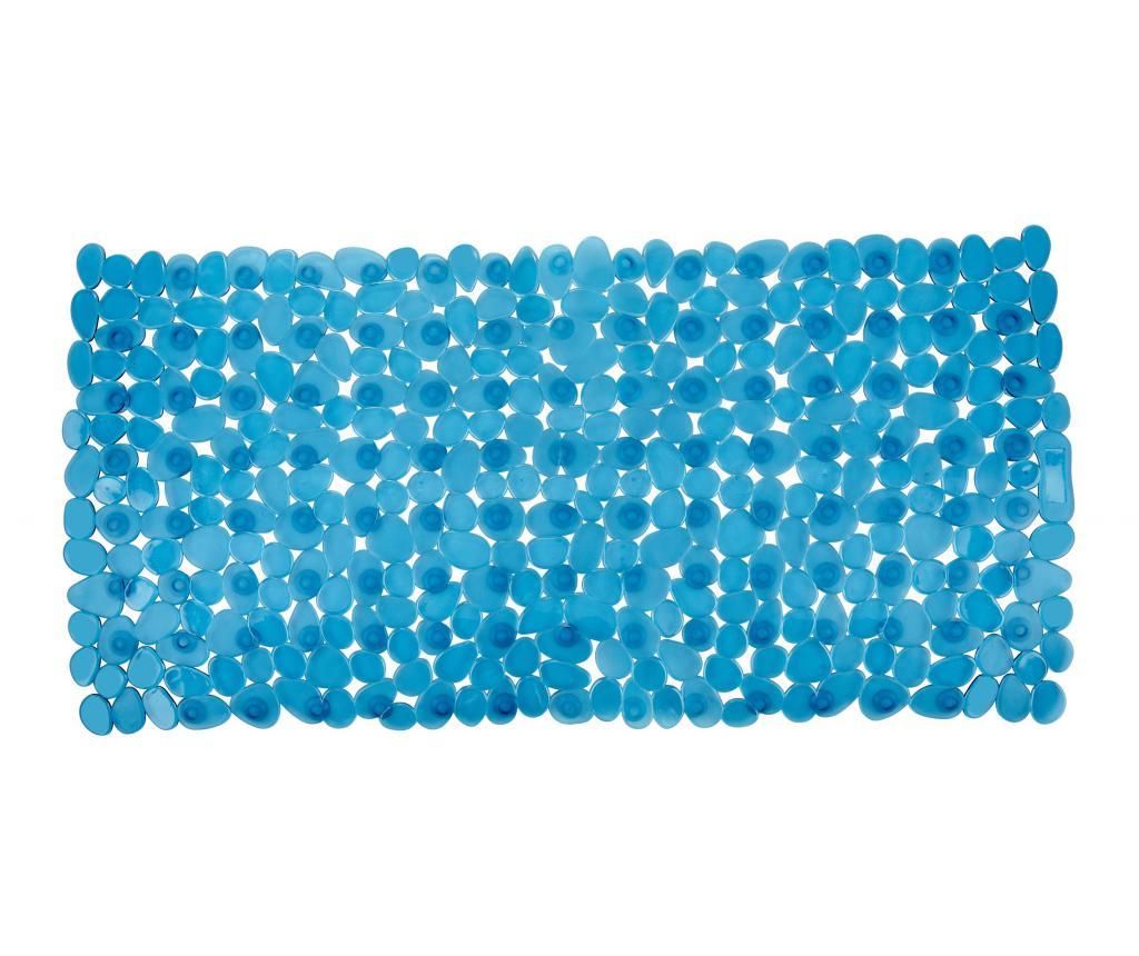 Covoras pentru cada Wenko, Paradise Petrol, policlorura de vinil, 36×71 cm – Wenko, Albastru vivre.ro