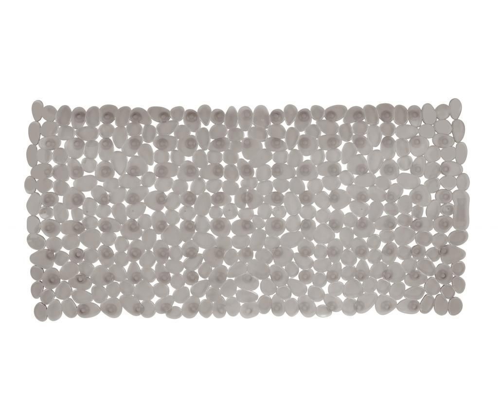 Covoras pentru cada Wenko, Paradise White, policlorura de vinil, 36x71 cm - Wenko, Gri & Argintiu