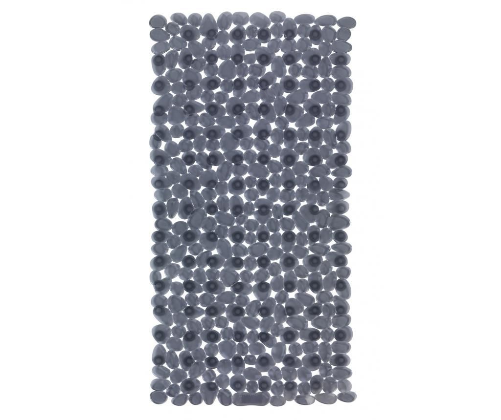 Covoras pentru cada Wenko, Paradise Anthracite, policlorura de vinil, 36x71 cm - Wenko, Gri & Argintiu