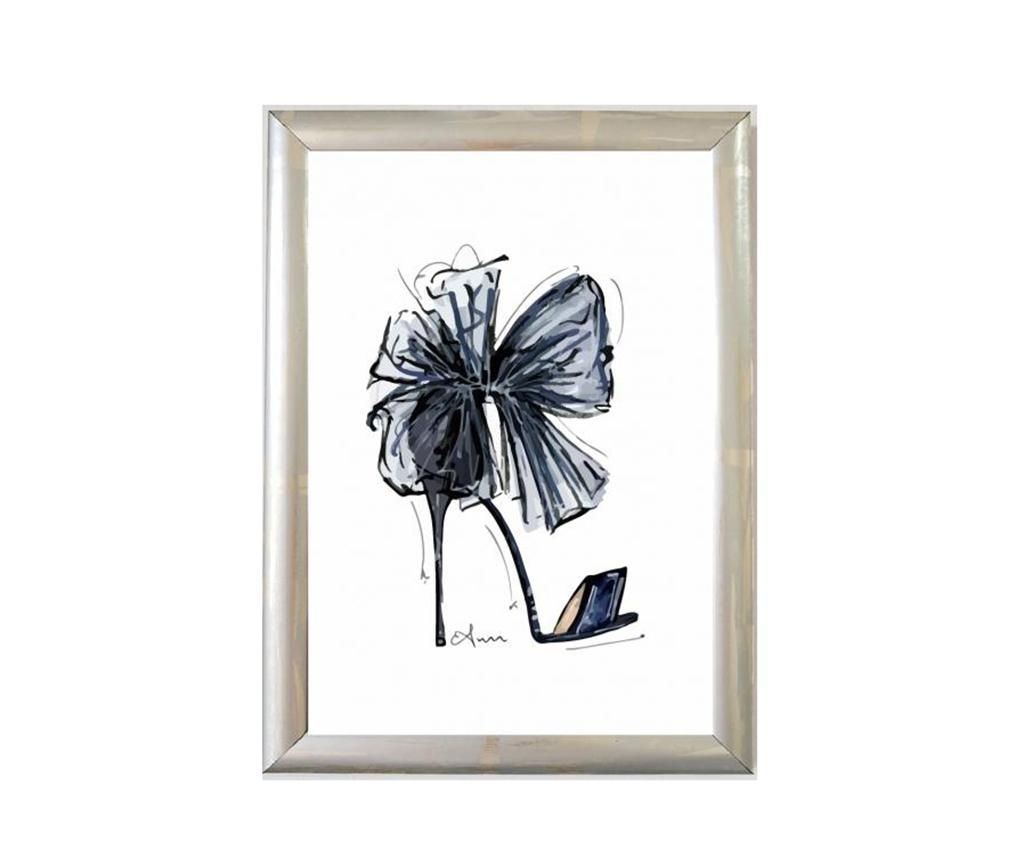 Tablou Black Shoes 23x33 cm