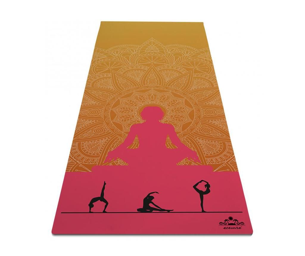 Saltea pentru yoga Silhouette 65x185 cm