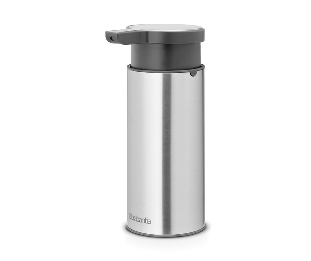Dispenser pentru sapun lichid Brabantia, Brabantia Matte Steel, inox, 180 ml, gri argintiu mat – Brabantia, Gri & Argintiu Brabantia imagine 2022