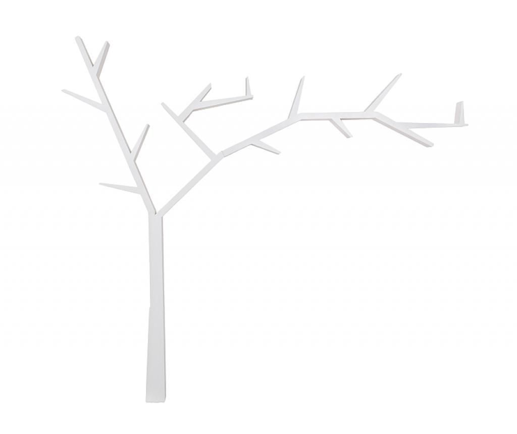 Corp cu rafturi Tree White Right - Signal, Alb