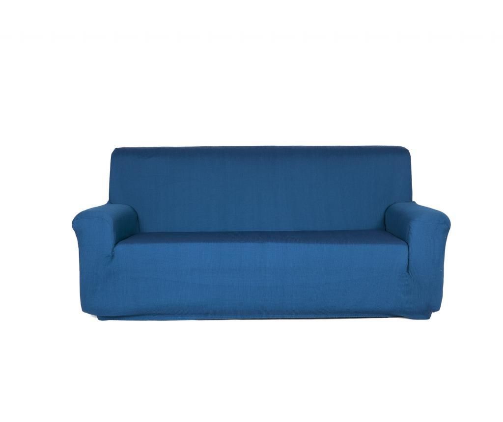 Husa elastica pentru canapea Castellar 70×100 cm – Blindecor, Albastru Blindecor