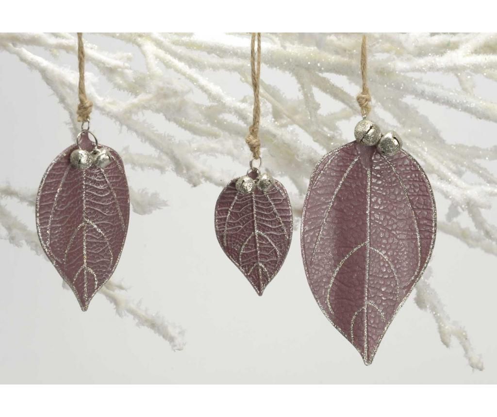 Set 3 decoratiuni suspendabile Leaves